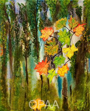 Fall at the Dungeness Trail, Angela Harmon, #111