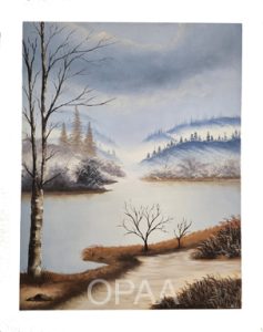 Foggy Day at the Lake, Melody Todnem, #146