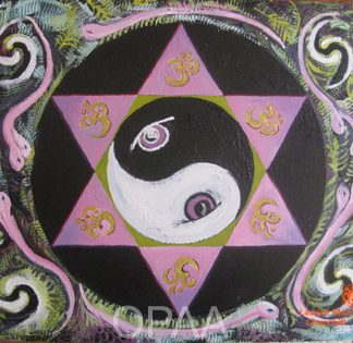 "Om Merkaba/World Spirit" by Lauren Churchill, #161