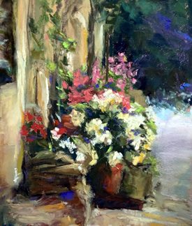 "Spring Blooms in Italy" by Anne Milligan #126