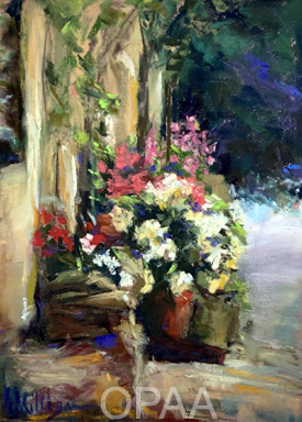 Spring Blooms in Italy, Anne Milligan, #127