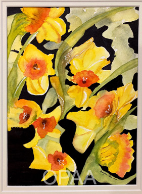 Swinging Daffodils, Angela Harmon, #110